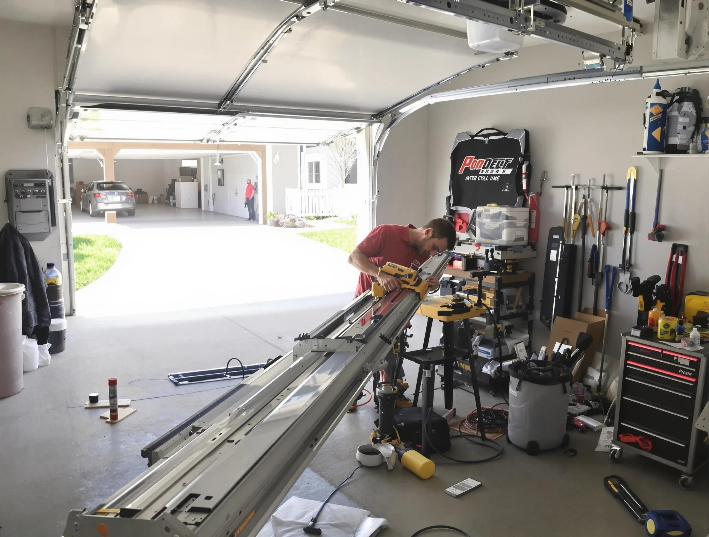 Dakota Ridge Garage Door Repair expert performing track repair in Dakota Ridge