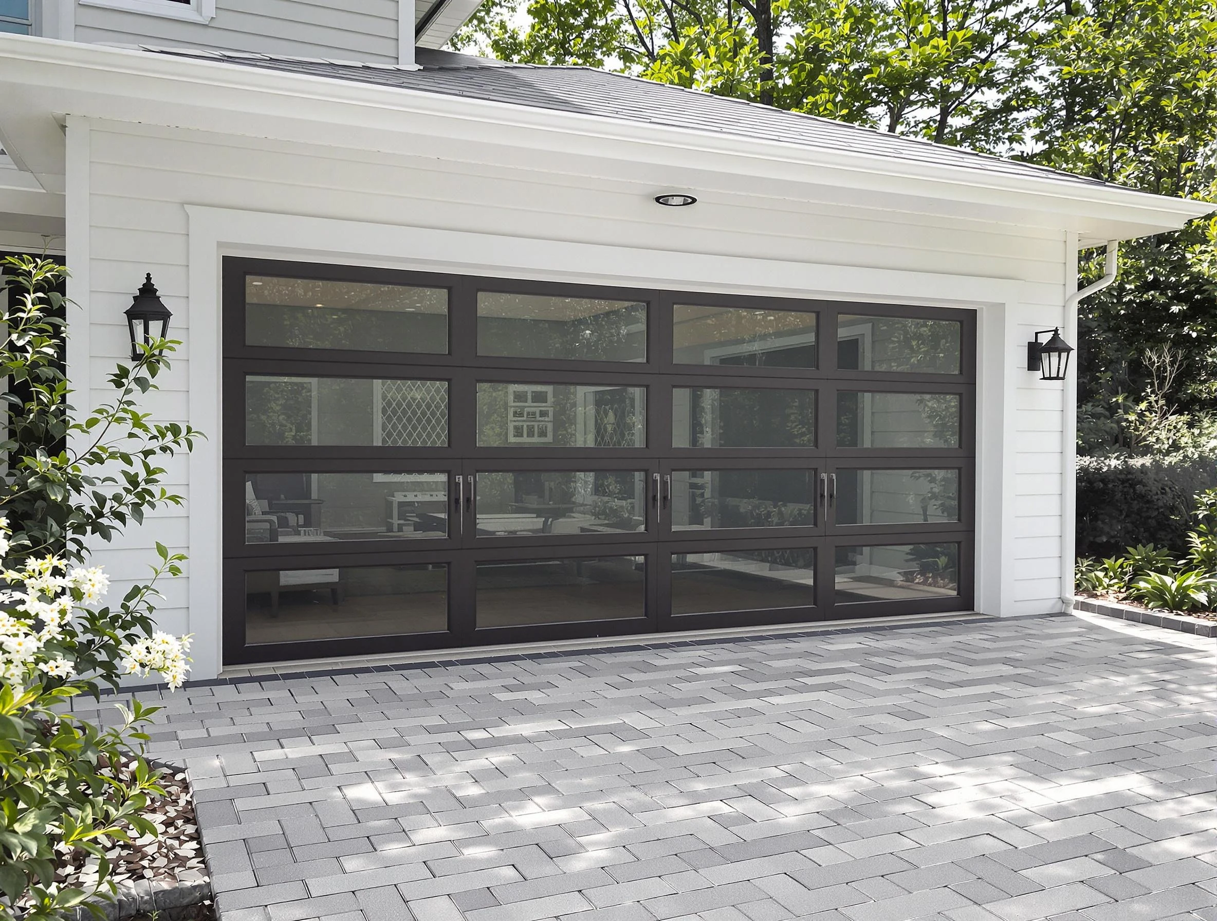 Dakota Ridge Garage Door Repair design specialist presenting custom garage door options to Dakota Ridge homeowner